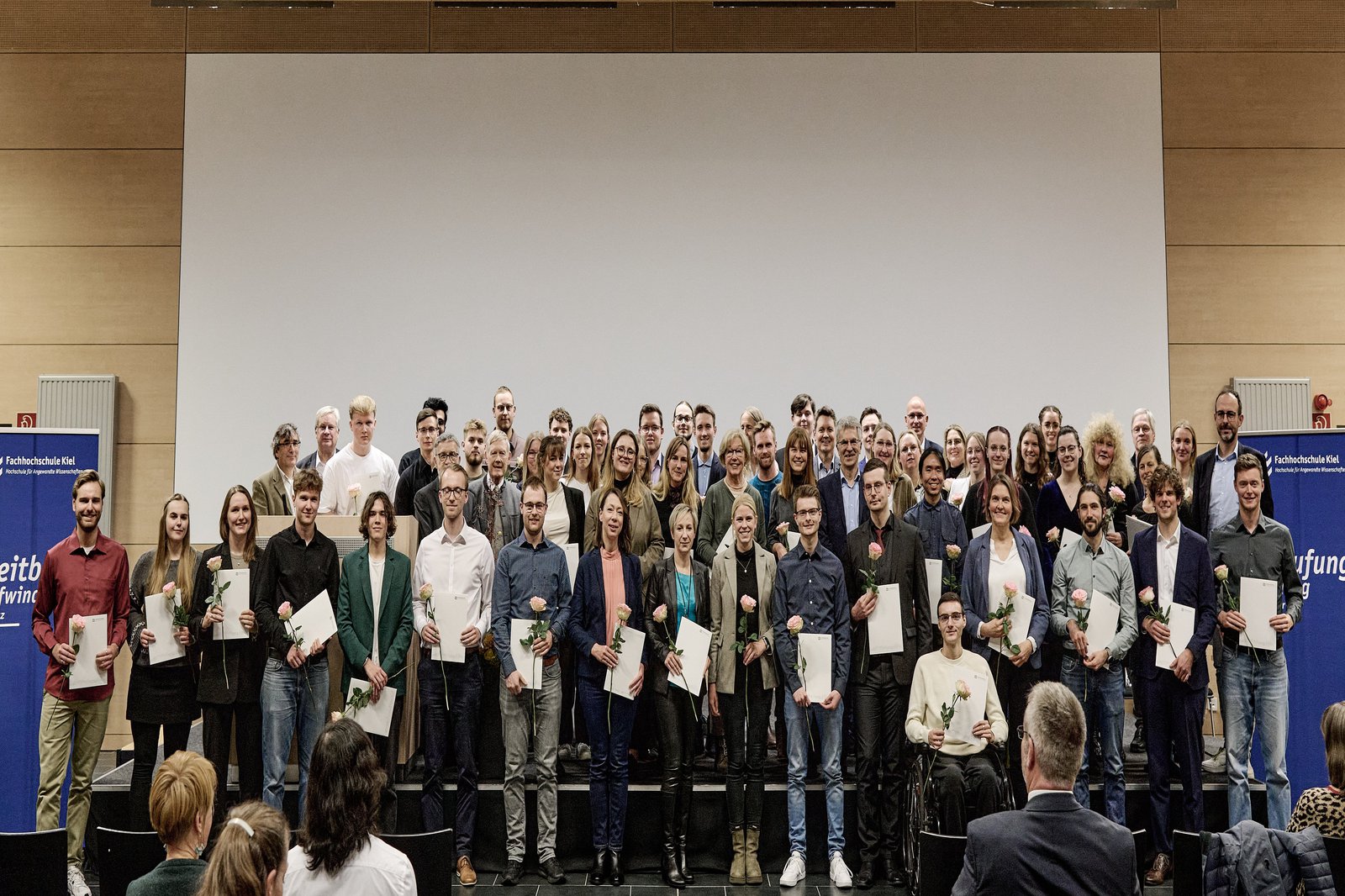 Gruppenfoto Vergabefeier Deutschlandstipendium