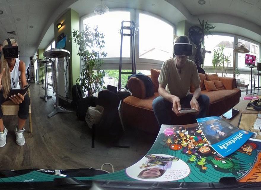 360 Grad Video mit 2 Personen