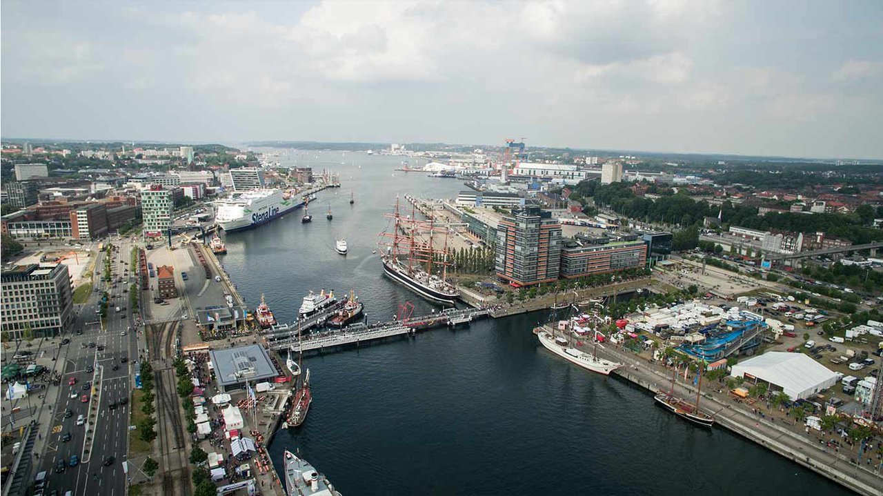 Aerial View of Kiel