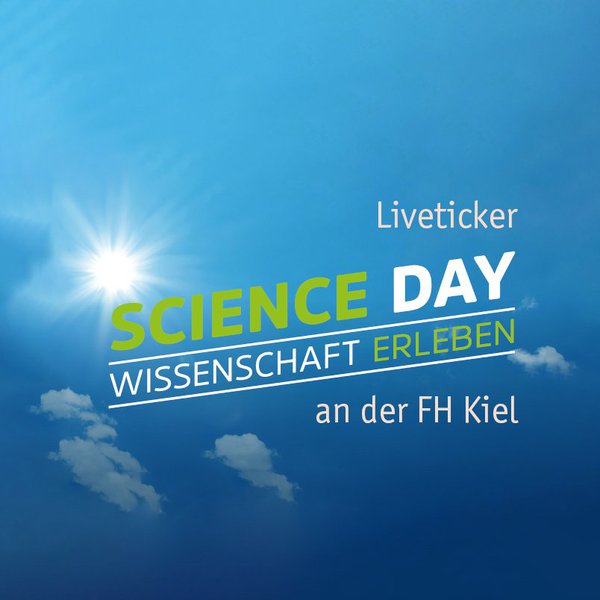 Banner des Science Day an der FH Kiel