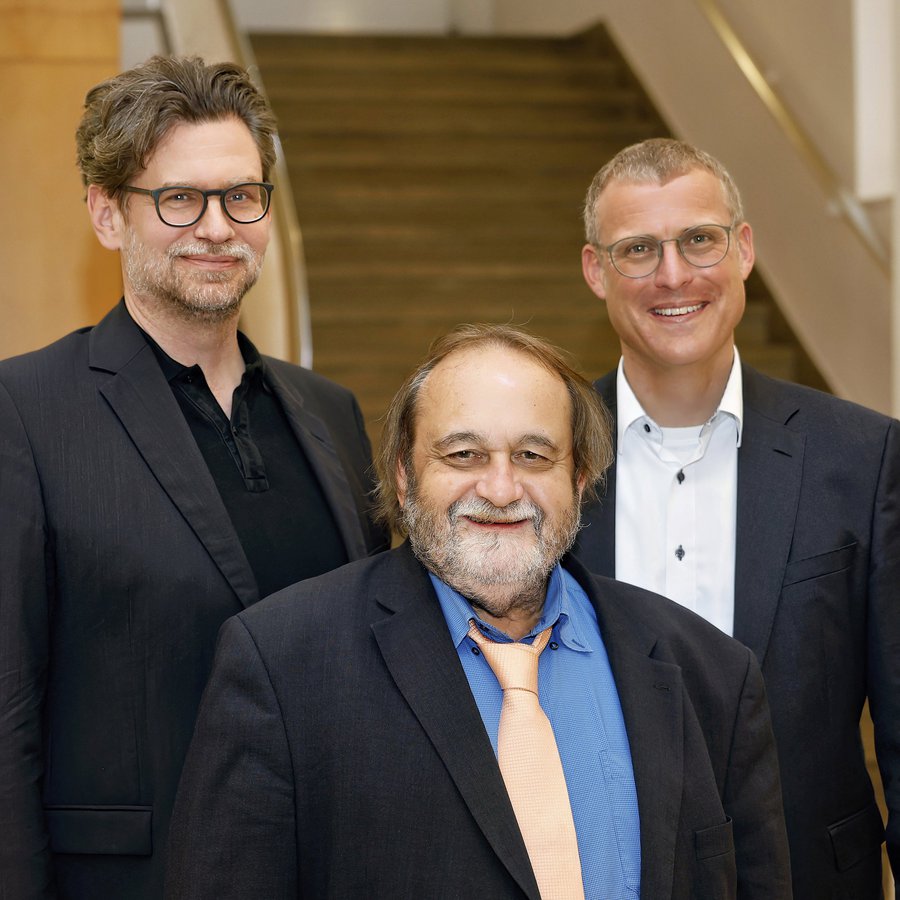 Der Vorstand der LRK, v.l.n.r. Dr. Arne Zerbst, Prof. Dr. Werner Reinhart, Prof. Dr. Björn Christensen 