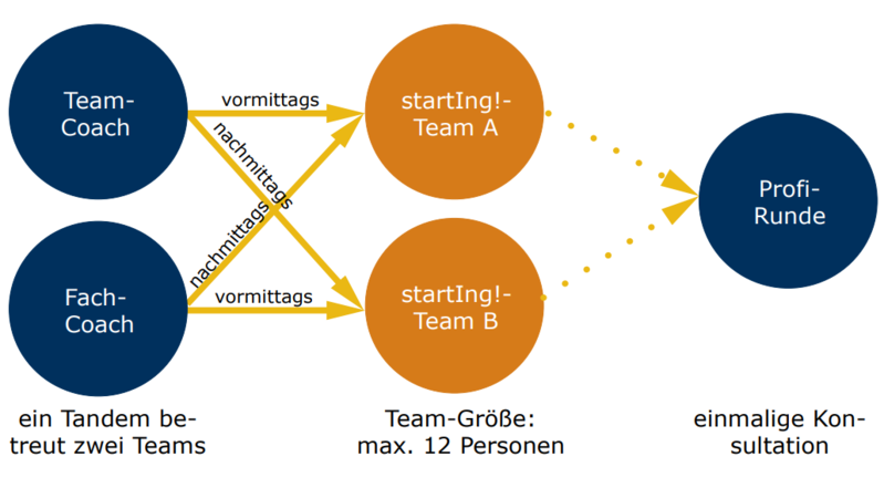 Schema Betreuungskonzept startIng