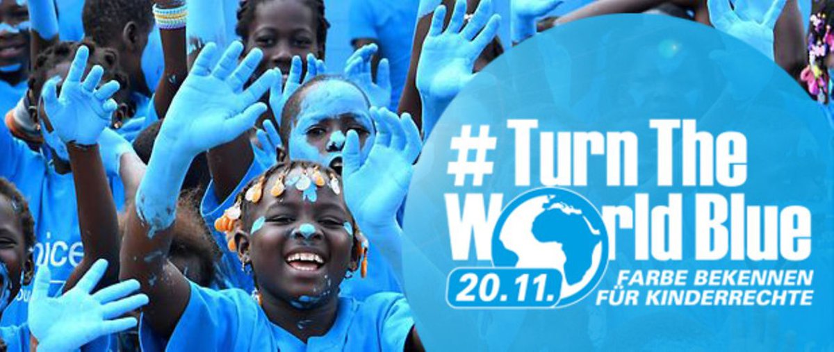 #TurnTheWorldBlue – Farbe Bekennen Für Kinderrechte | Fachhochschule Kiel