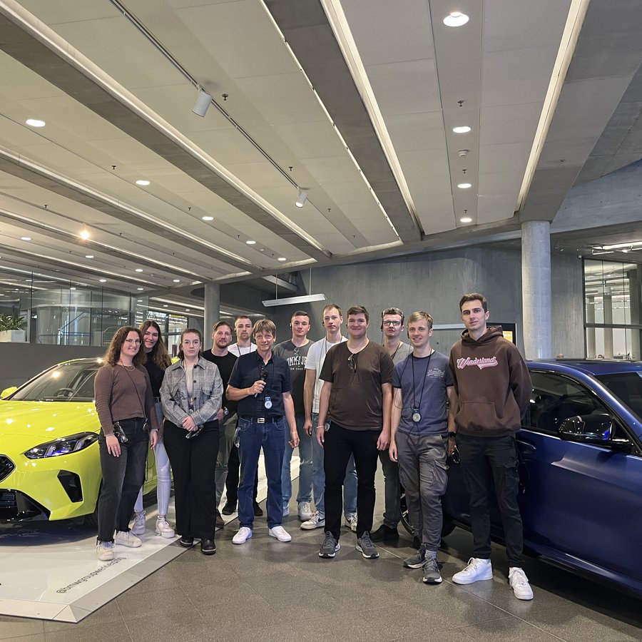 Besuch beim BMW Werks Leipzig.