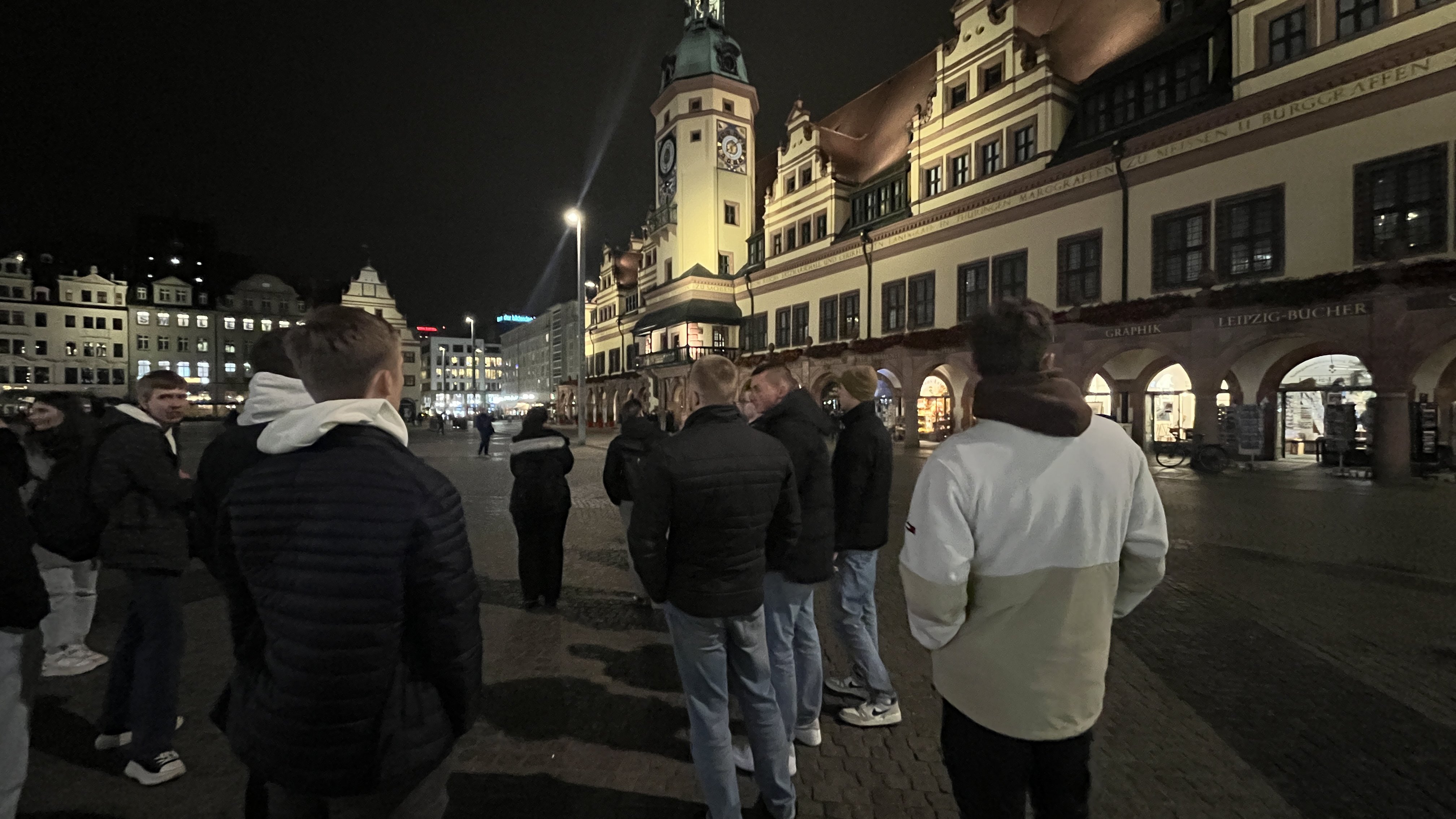 Rundgang durch das historische Zentrum von Leipzig.