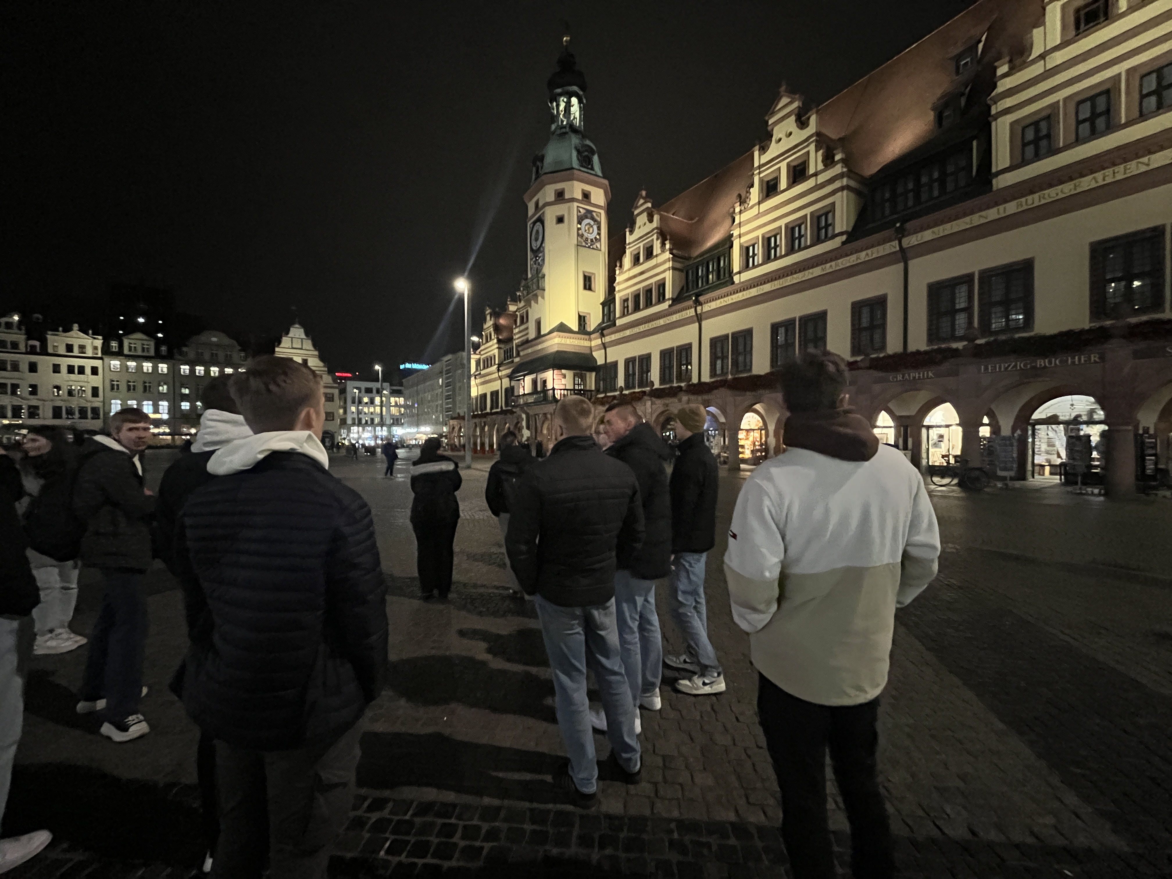 Rundgang durch das historische Zentrum von Leipzig.