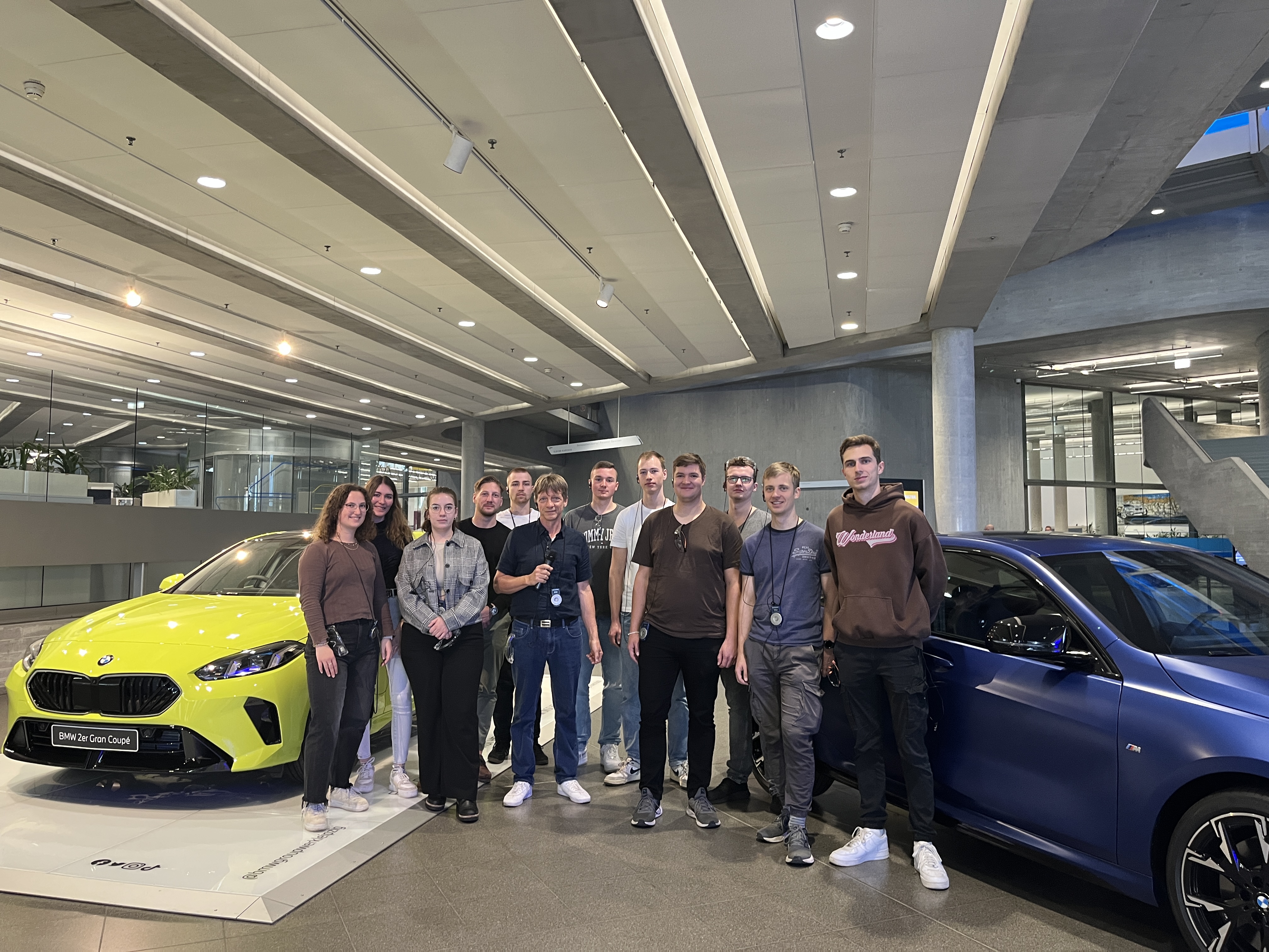 Besuch beim BMW Werk in Leipzig.