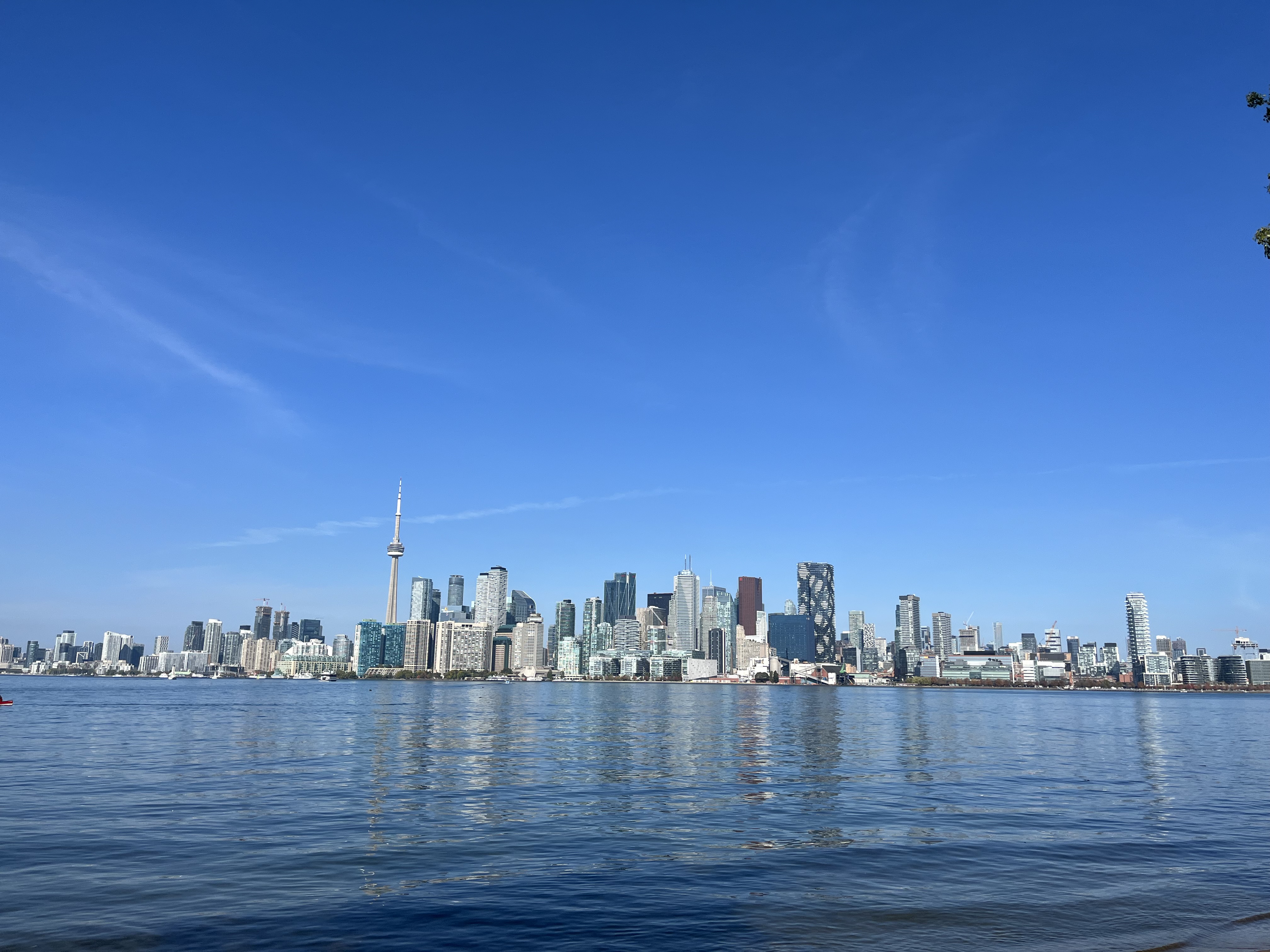 Eine Stadtansicht von Toronto