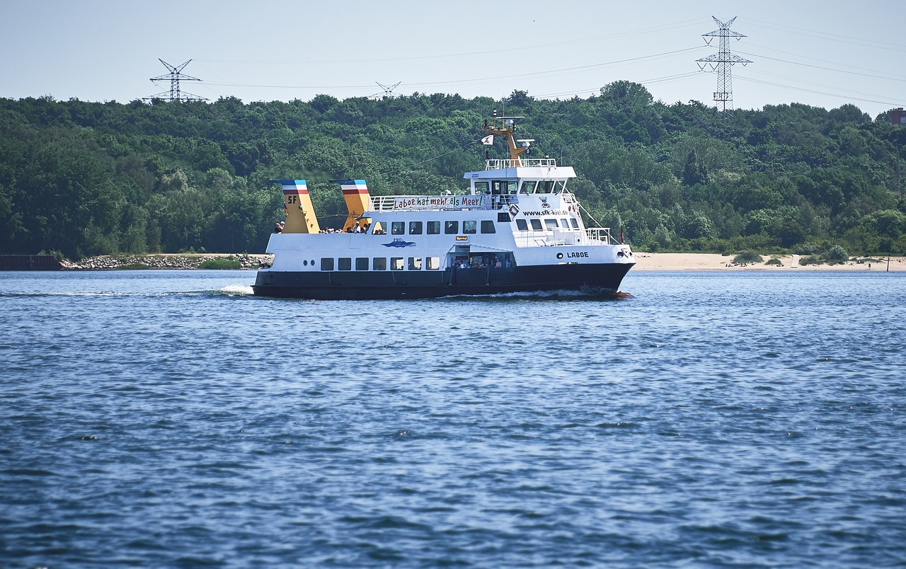 Fähre auf der Kieler Förde