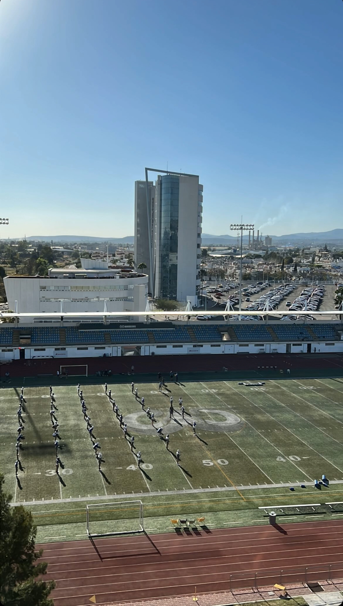 Footballfeld der Tecnológico de Monterrey