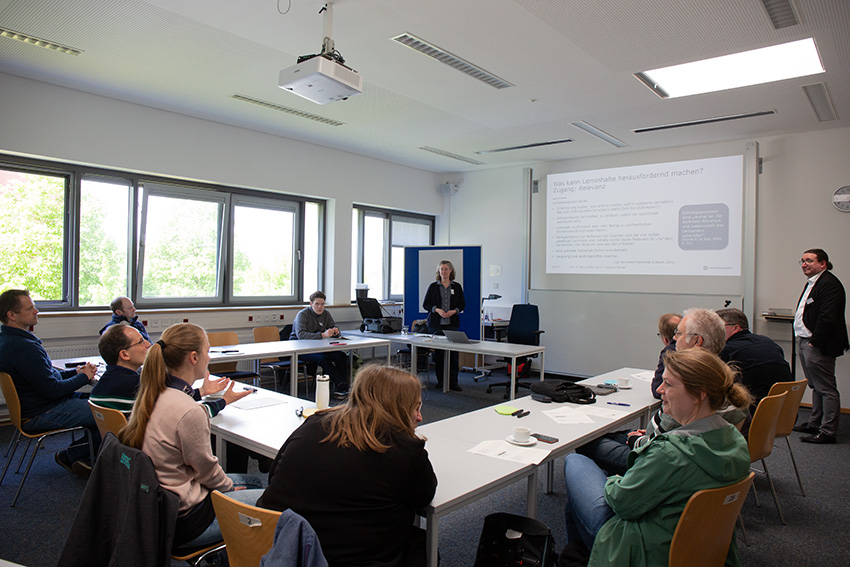 Blick in einen Workshop am Tag der Lehre 2024 an der FH Kiel