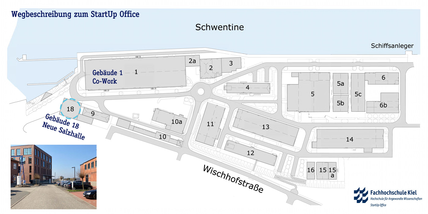 Wegbeschreibung zum StartUp Office